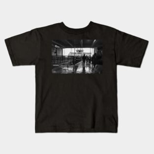 Boarding the Ferry Kids T-Shirt